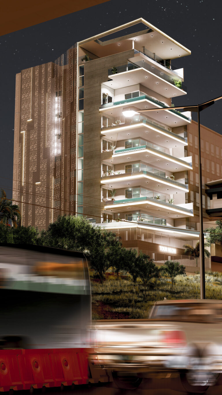 Neon Tower_3 - Photo